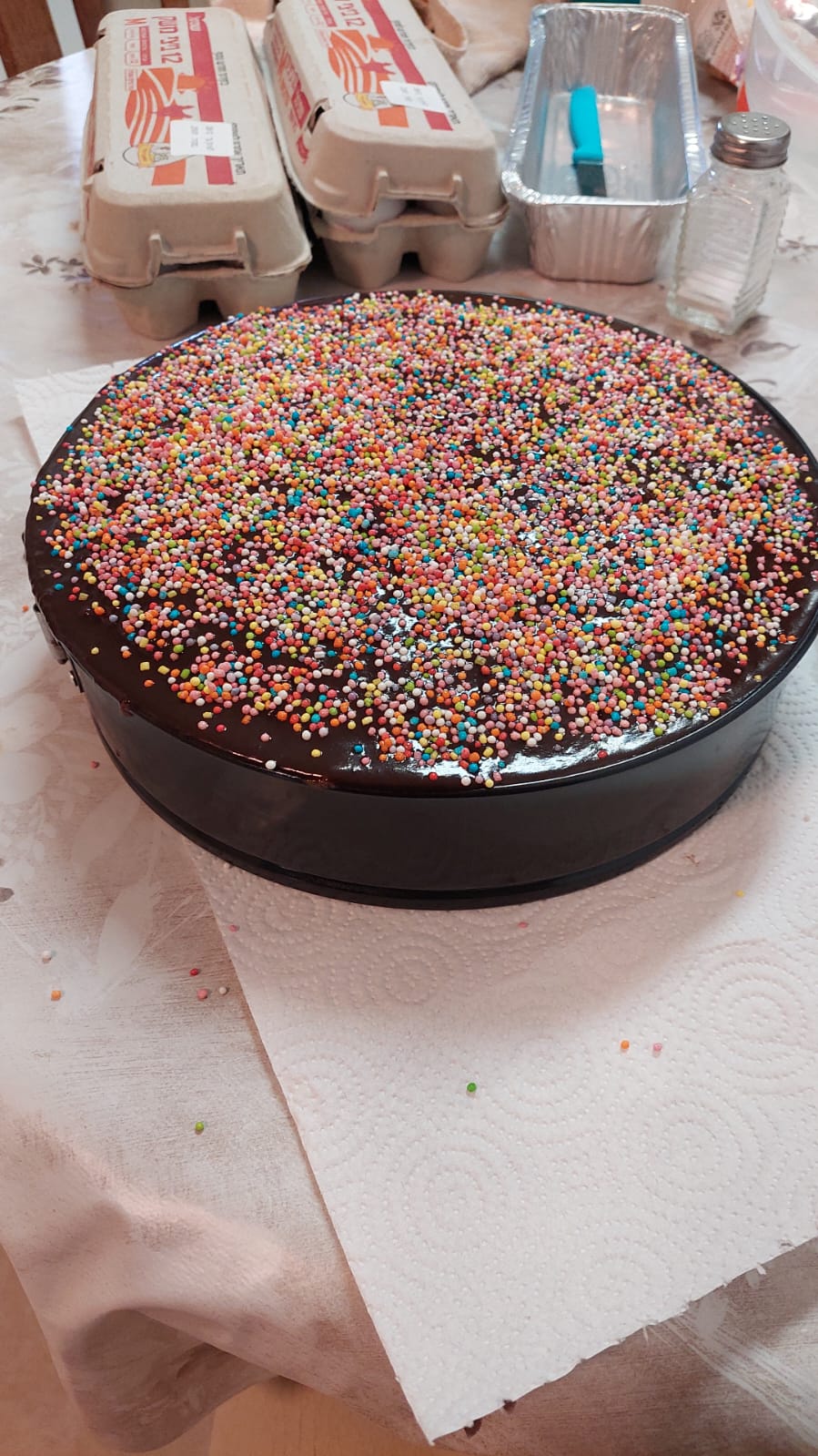 עוגת הקסמים המוגמרת